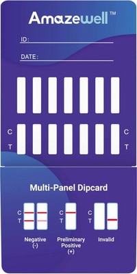 5 Panel Urine Drug Test Card - AMP-COC-OPI-PCP-THC - FDA-Clia Waived - 100 Pack