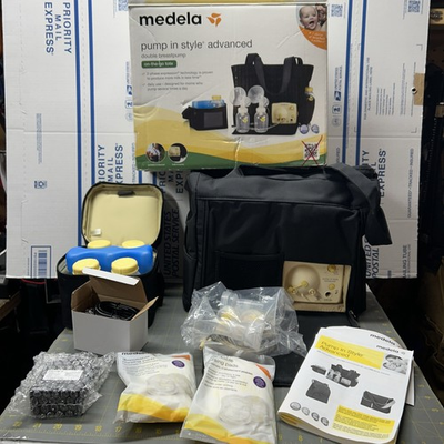 #ad New Medela Pump In Style Advanced Double Electric Breast Pump w On Go Tote $179.99