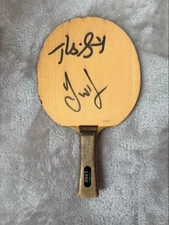 Nittaku Lynx Waldner Signed Table Tennis Racket