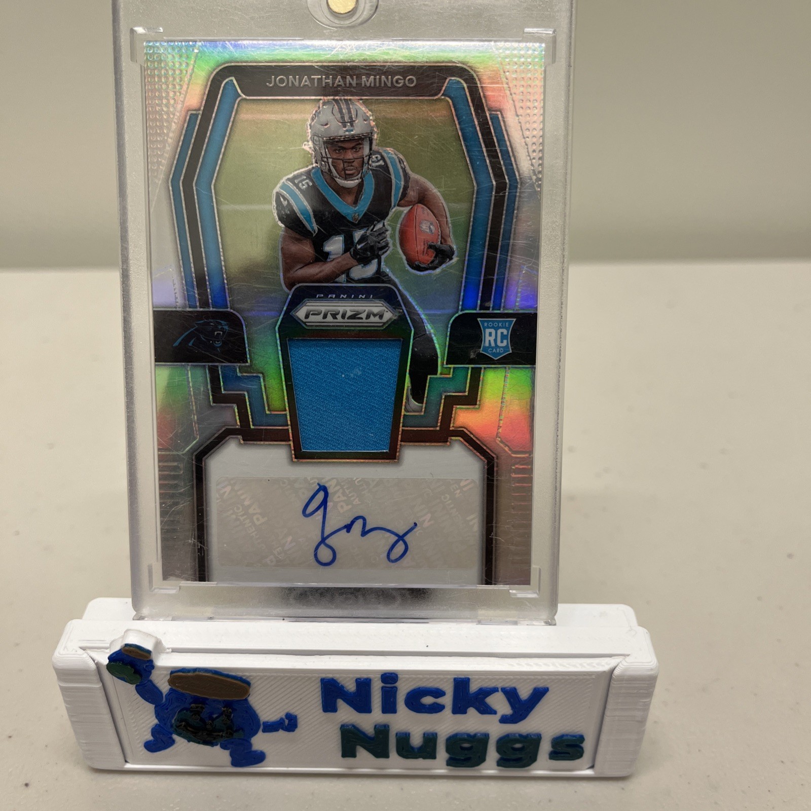 2023 Prizm - Jonathan Mingo - RPA Rookie Patch Auto RC Silver  - /99