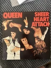 Queen Sheer Heart Attack Lp Vinyl 1974 OG Vintage First Press With Insert VG+ !