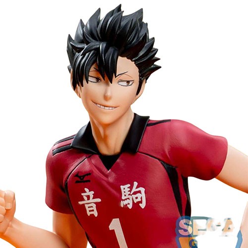 Figurine Tetsuro Kuroo High Premium Haikyuu pour décoration bureau