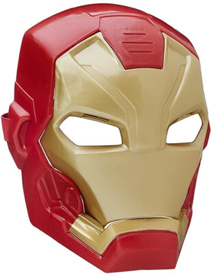 captain america civil war iron man helmet open Iron Man Tech FX Mask Captain America Civil War Avengers Light & Sound Mask