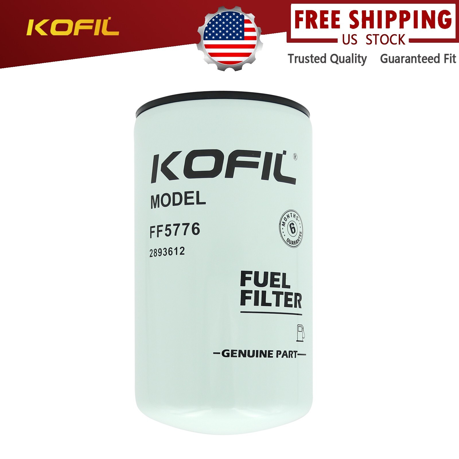 Replace For Fleetguard FF5776 Fuel Filter For Cummins ISX 2893612