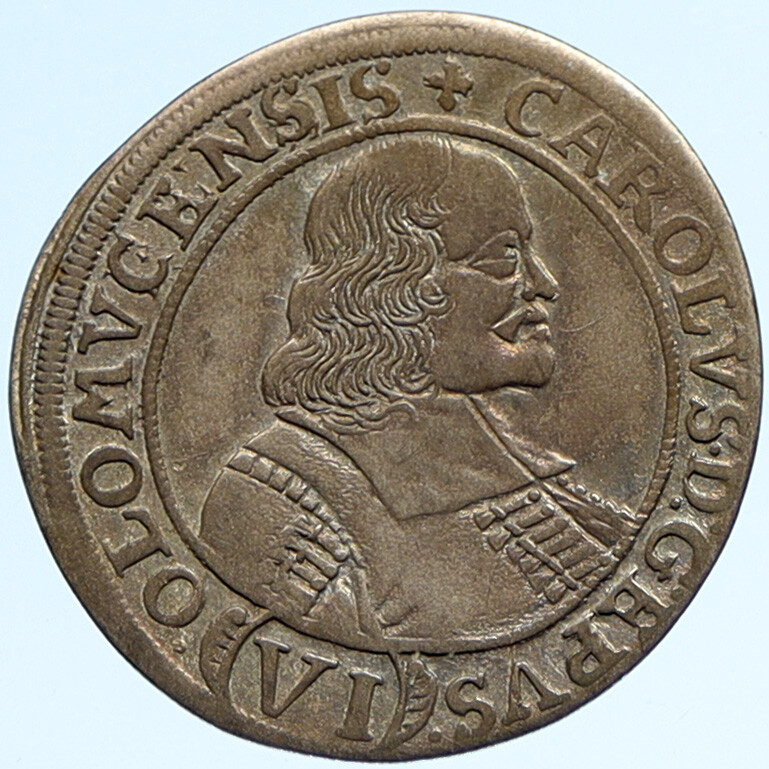 1674 AUSTRIA Olmutz Carol Karl II von Liechtenstein Silver 6