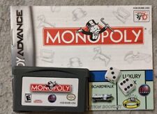 Monopoly (Nintendo Game Boy Advance, 2005) with Manual
