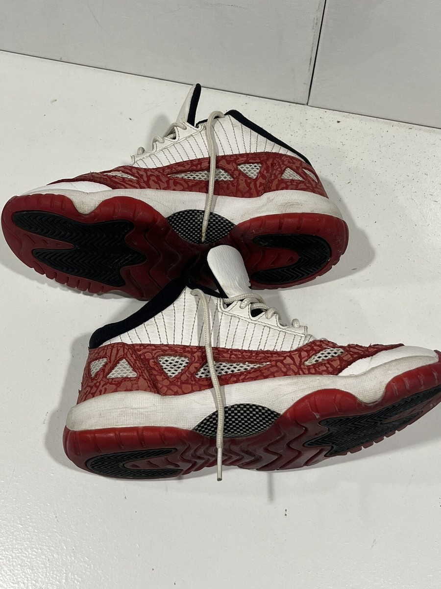 Air Jordan 11 Retro Low IE GS 'Gym Red' Childrens Size 6Y , 6Youth