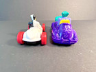 2 Batman Toy Cars, Joker, Two Face flip car, vintage 1993, McDonalds Happy Meals — photo 3