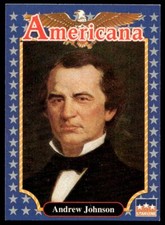 1992 Starline Americana #50 Andrew Johnson