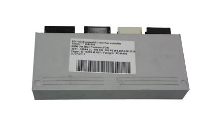 BMW Control unit for decklid function module 3' F34 GT F34 GT LCI 7410612