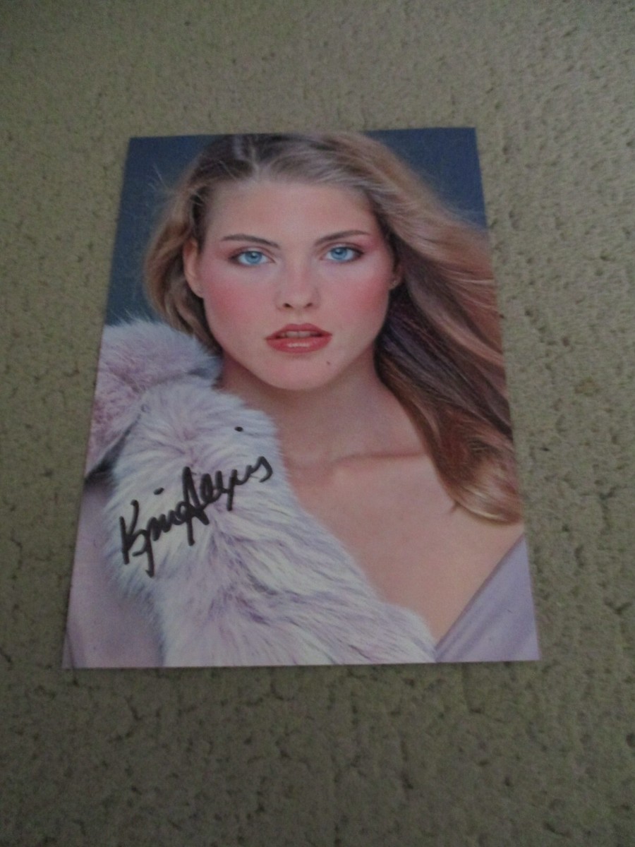 Model KIM ALEXIS Signed 4x6 SEXY Photo AUTOGRAPH 1E | eBay