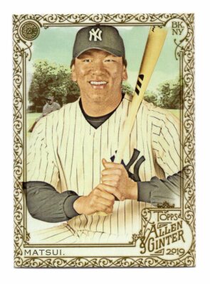 2019 Topps Allen and Ginter Gold Border #276 Hideki Matsui | eBay