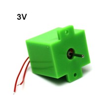 Quadratische Windgenerator Mit Gehäuse Windkraftanlage DC 3V Motor Elektromotor