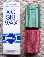Vintage EDSBYN X-C Snow Ski Wax Kit USA Made