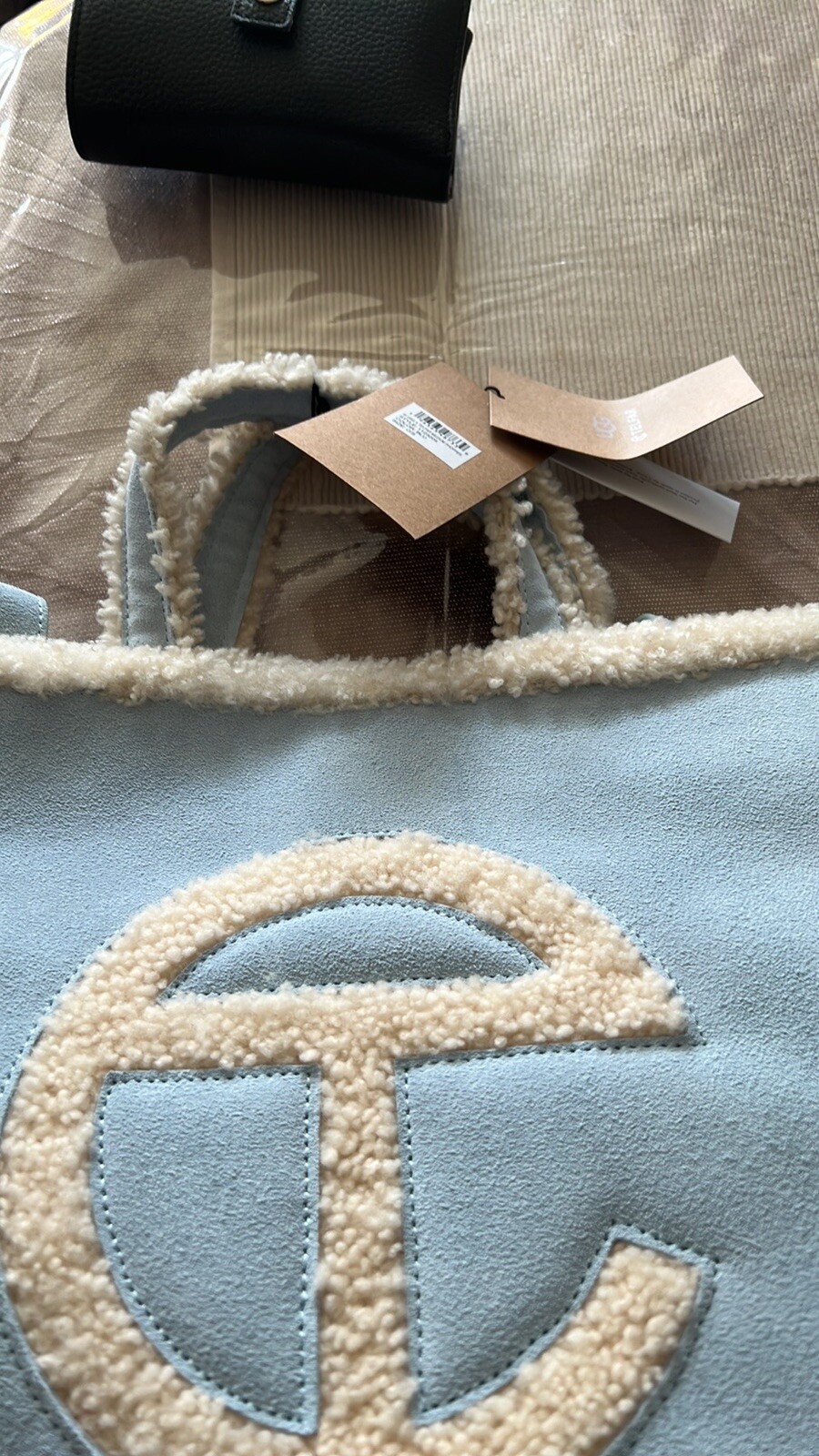 NEW - UGG x TELFAR Medium Shopper / Shopping Bag - Blue  image 3
