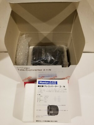 Mamiya 645 PRO TL / 645 PRO / 645 SUPER / M645 2x TELECONVERTER | eBay
