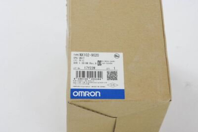 NEW Omron NX102-9020 NX1029020 CPU Unit / NX1029020