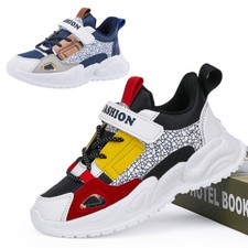 Kid Trainers Girls Tennis Running Sneakers Boys Fashion Athletic Walking Shoes