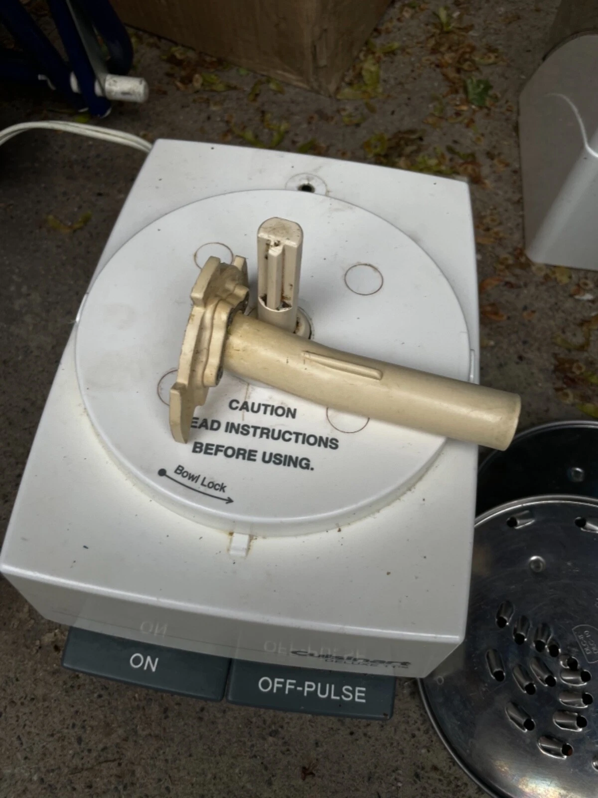 CUISINART DELUXE 11 Food Processor Replacement Motor Base +Disc DFP-11 TX TESTED
Opens in a new wind