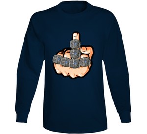 Middle Finger 6 Super Bowl Rings New England Football Fan Long Sleeve T Shirt Ebay