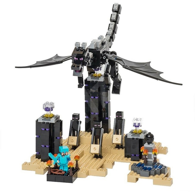 Lego Minecraft The Ender Dragon Set Lego Complete Sets Packs Toys Hobbies