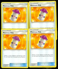 Pokemon MOOMOO MILK 185/214 - Lost Thunder - - MINT 4X