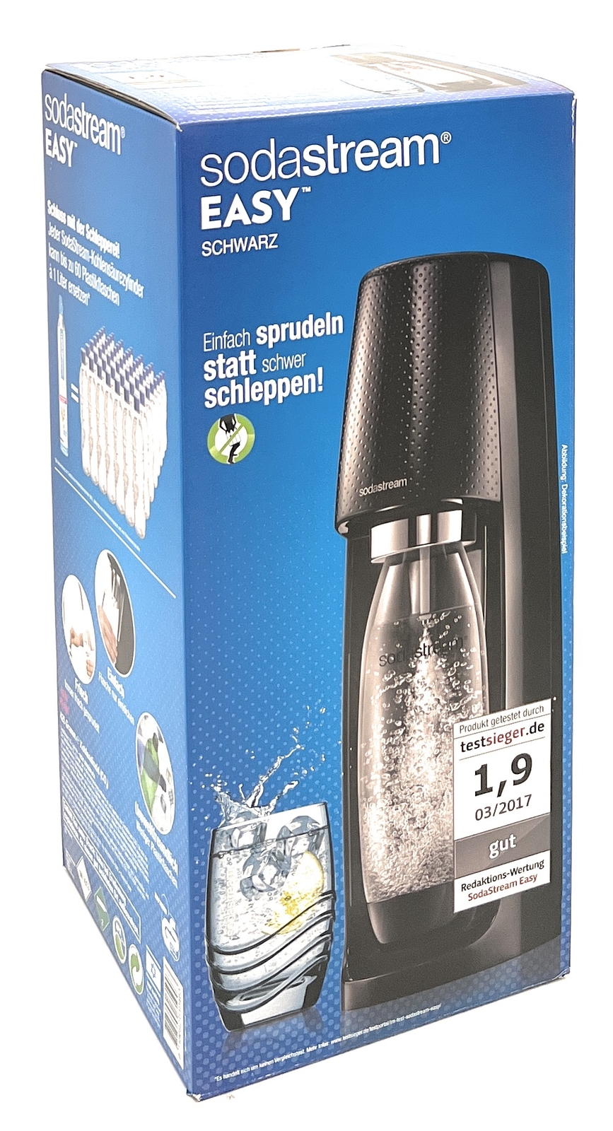 SodaStream Easy Wassersprudler CO2 Zylinder Grelly Deutschland
