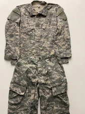 Digital BDU Coat & Trouser Utility Army Combat Uniform Med-XL Coat Med-Reg Pants