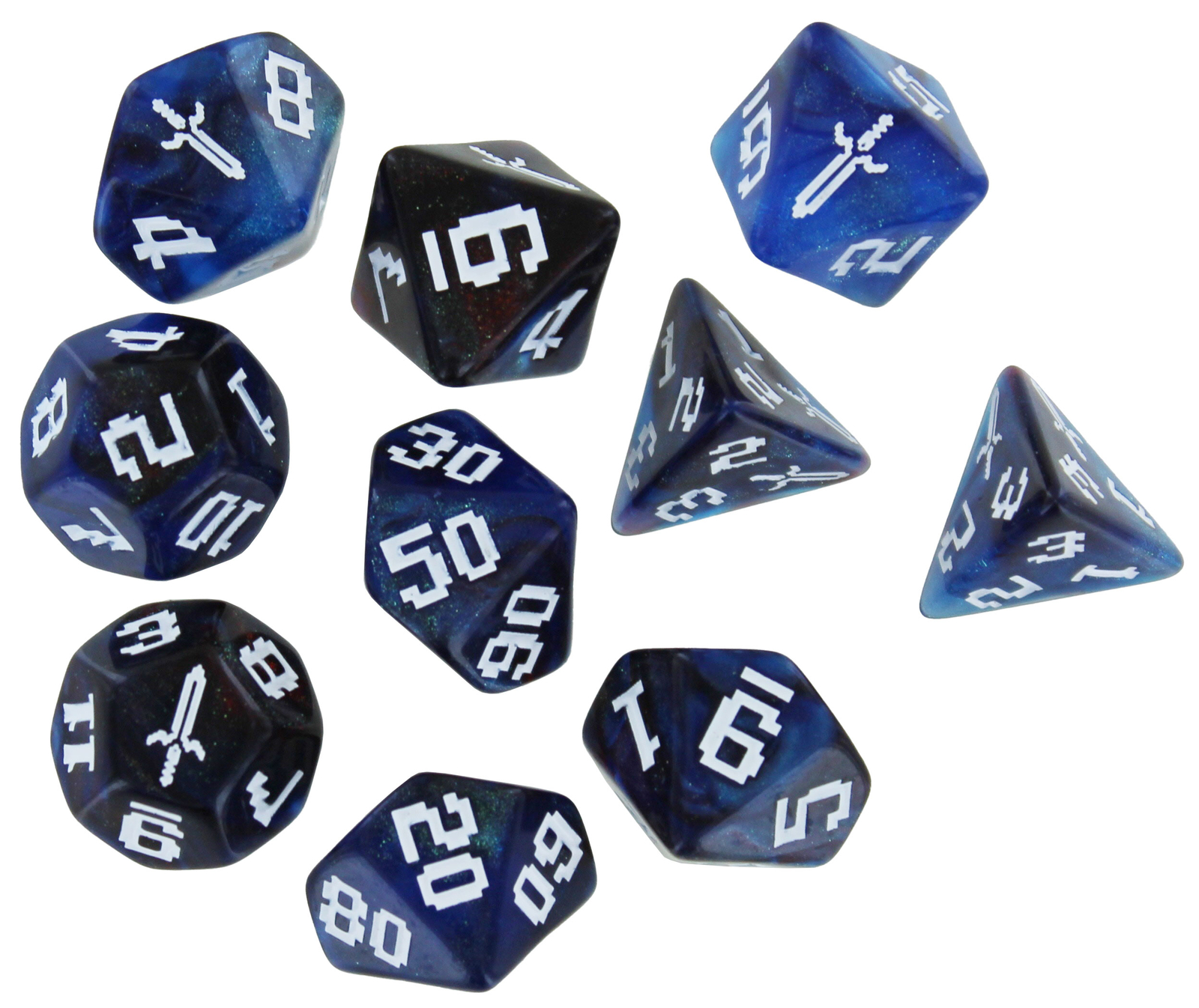 1UP-Набор для игры в кости Мифический меч 3990₽