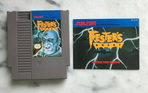 Fester's Quest NES Nintendo Entertainment System 1989 With Manual ...