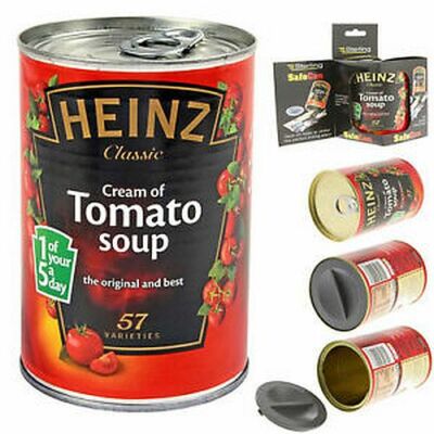 Lebensmitteldose Diversion Safe Suppenbohnen Spaghetti Geheimversteck Dose Festival Camping