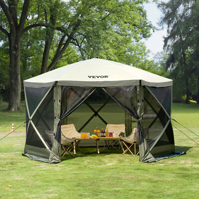 Gartenzelt Faltpavillon Partyzelt Popup Zelt 8 Personen 3,66x3,66x2,4m |  eBay