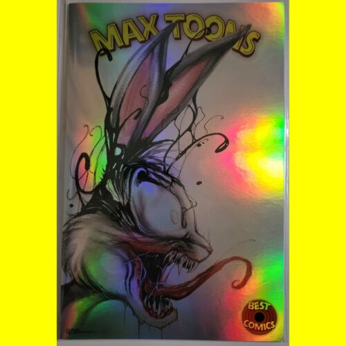 Max Toons - Venomized Bugs Bunny - Chrome Foil - Limited #8/10 - Picture 1 of 2