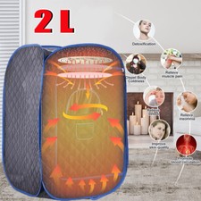 2L Faltbare Mobile Heim-Dampfsauna Wärmekabine Sauna  Saunakabine Zuhause 1000W