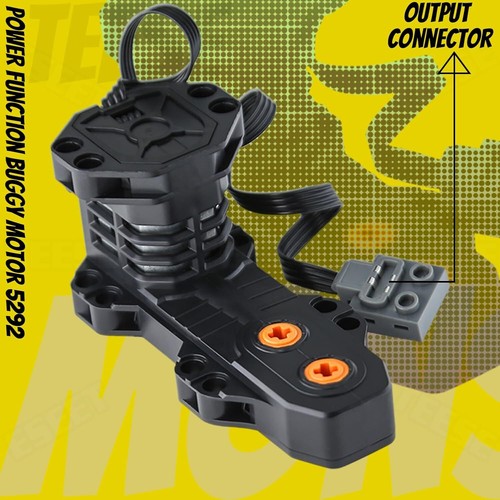 TEESE 46pcs Technic-Motor Set with Red-Burst-Monster-Motor, Remote-Battery-Bo... - Picture 8 of 9