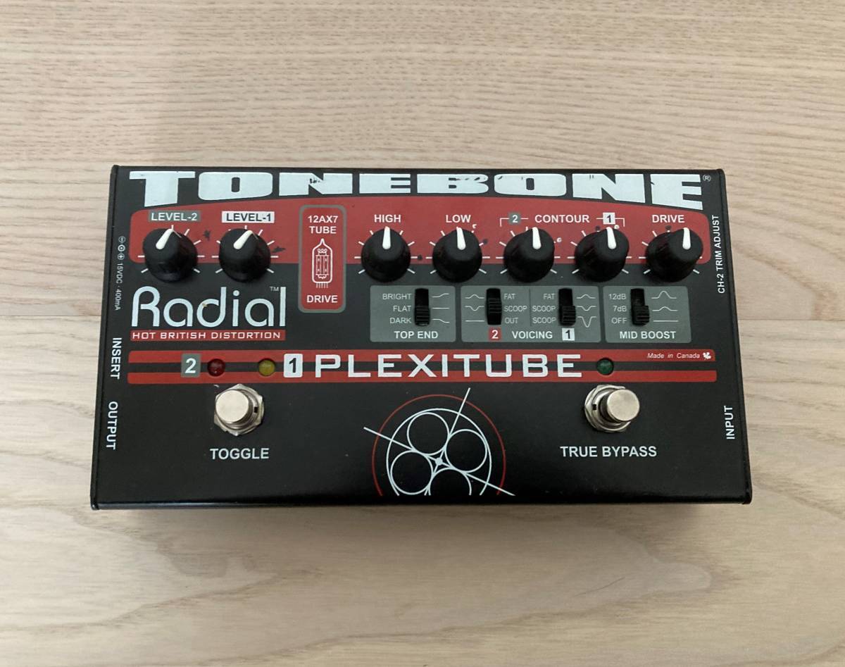 radial tonebone hot british エフェクター Radial Tonebone Hot British pedal
