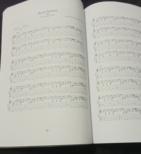 UFO - PHENOMENON - GUITAR TAB BOOK - MICHAEL SCHENKER - Picture 4 of 4