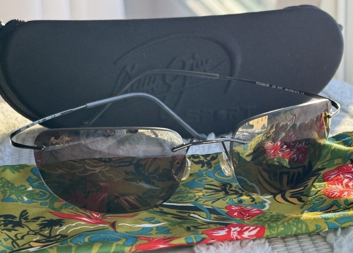 Maui Jim Kapalua MJ 502 23 Titanium Flex Sport Frame HCL Bronze