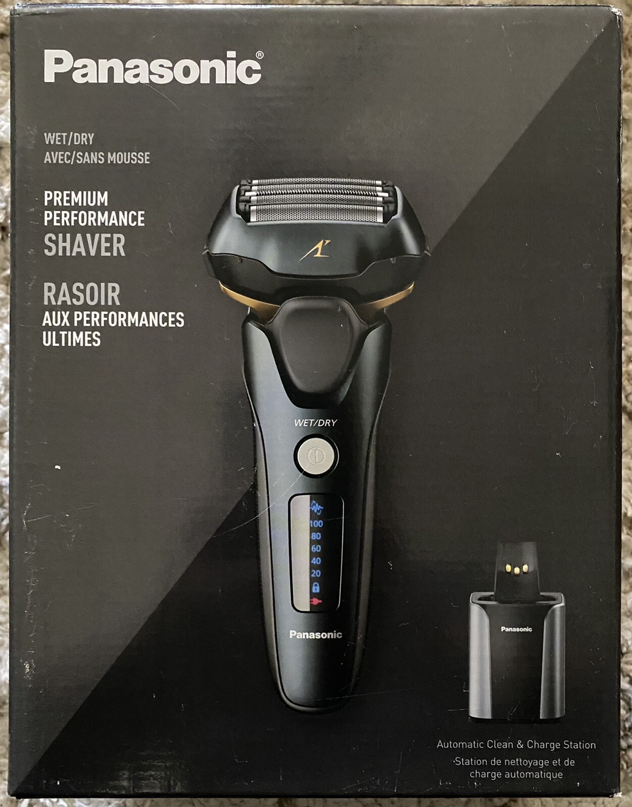 PANASONIC ESLV97 Wet/Dry Washable Electric Shaver +Cleaning System ARC5 (NEW) 696595176536 eBay