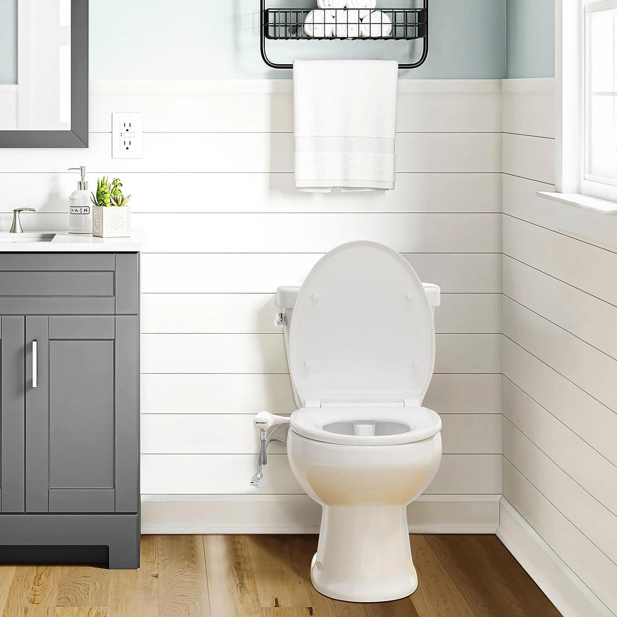 SAMODRA Ultra-Slim Cold Water Bidet, Classic 7.0 Bidet Toilet Seat UK  Attachm... | eBay