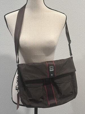 New Hedgren Inner City Crossbody Messenger Bag Brown HCCH02 15 x10 