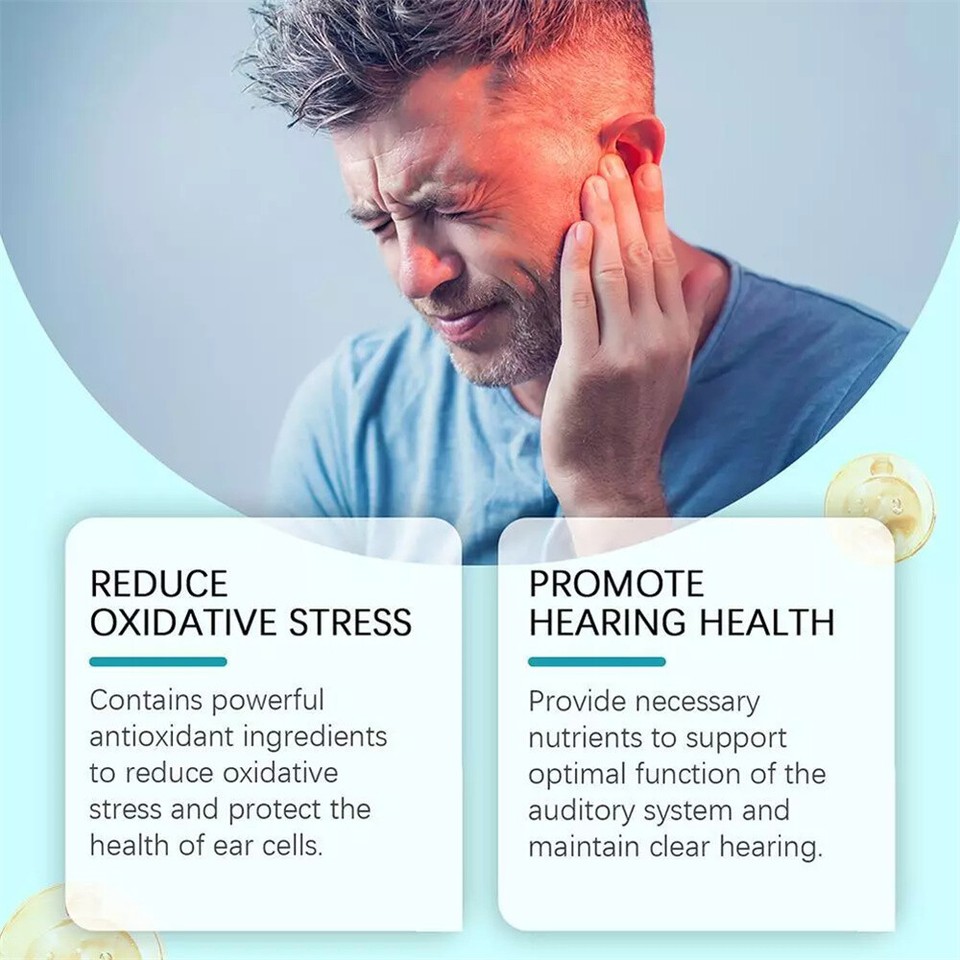 Ultimate Tinnitus Relief Stop Ear Ringing Natural Remedy Capsules Best