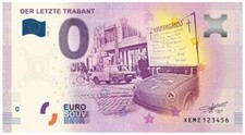 TRABANT AUTO / DDR / OSTEN / MAUER / EURO BANKNOTE - GELDSCHEIN - SELTEN