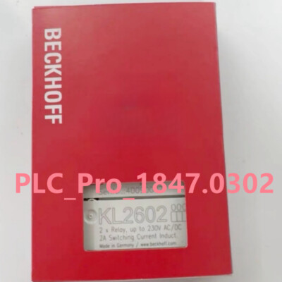 KL2602 1PCS Brand New BECKHOFF KL2602 module Quality assurance  Fast Shipping