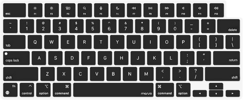 Keyboard Cover for MacBook Pro 14 inch 2021 M1 Max A2442 Pro 16 inch M1 A2485 - Picture 6 of 29
