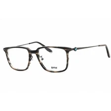 BMW Men's Eyeglasses Grey/Other Square Full Rim Acetate Frame BW5037 020
