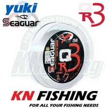 SEAGUAR YUKI QR3 Fishing Line Fluorocarbon Invisible Line Japan 100m 0.16-0.52mm
