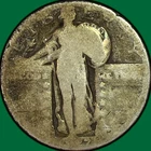 1927-D Standing Liberty Quarter Almost Good AG Coin #38488