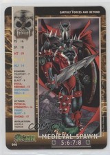 1995 Spawn - Power Cardz Trading Card Game Medieval Spawn #090