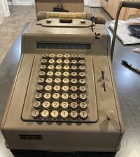 RARE Vintage Antique Desk Top Adding Machine by the National Cash Register Co. on The Hot Collector